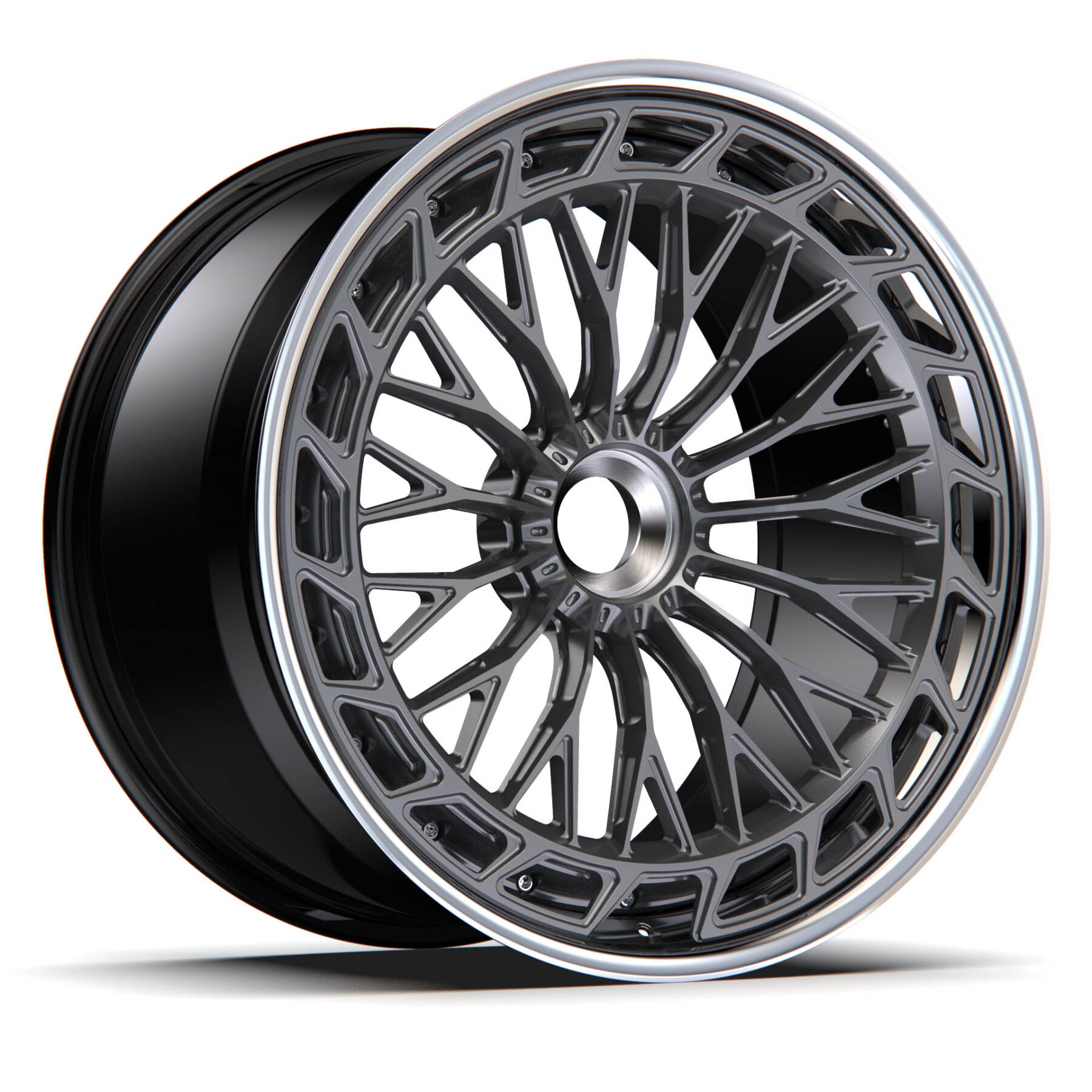 Felga AL13 Wheels A100-R – 3-częściowa Center lock
