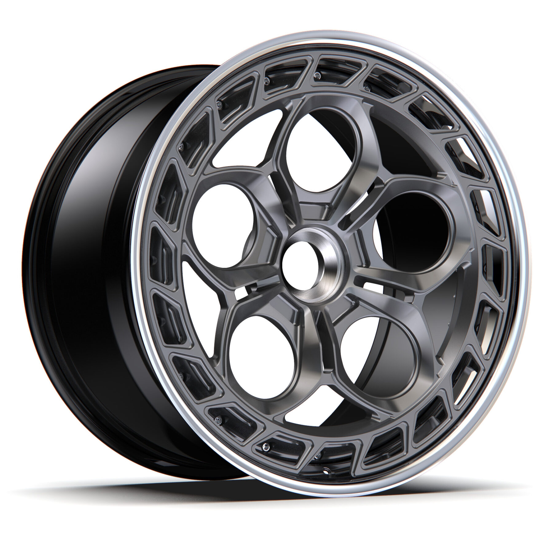 Felga AL13 Wheels A110-R – 3-częściowa Center lock