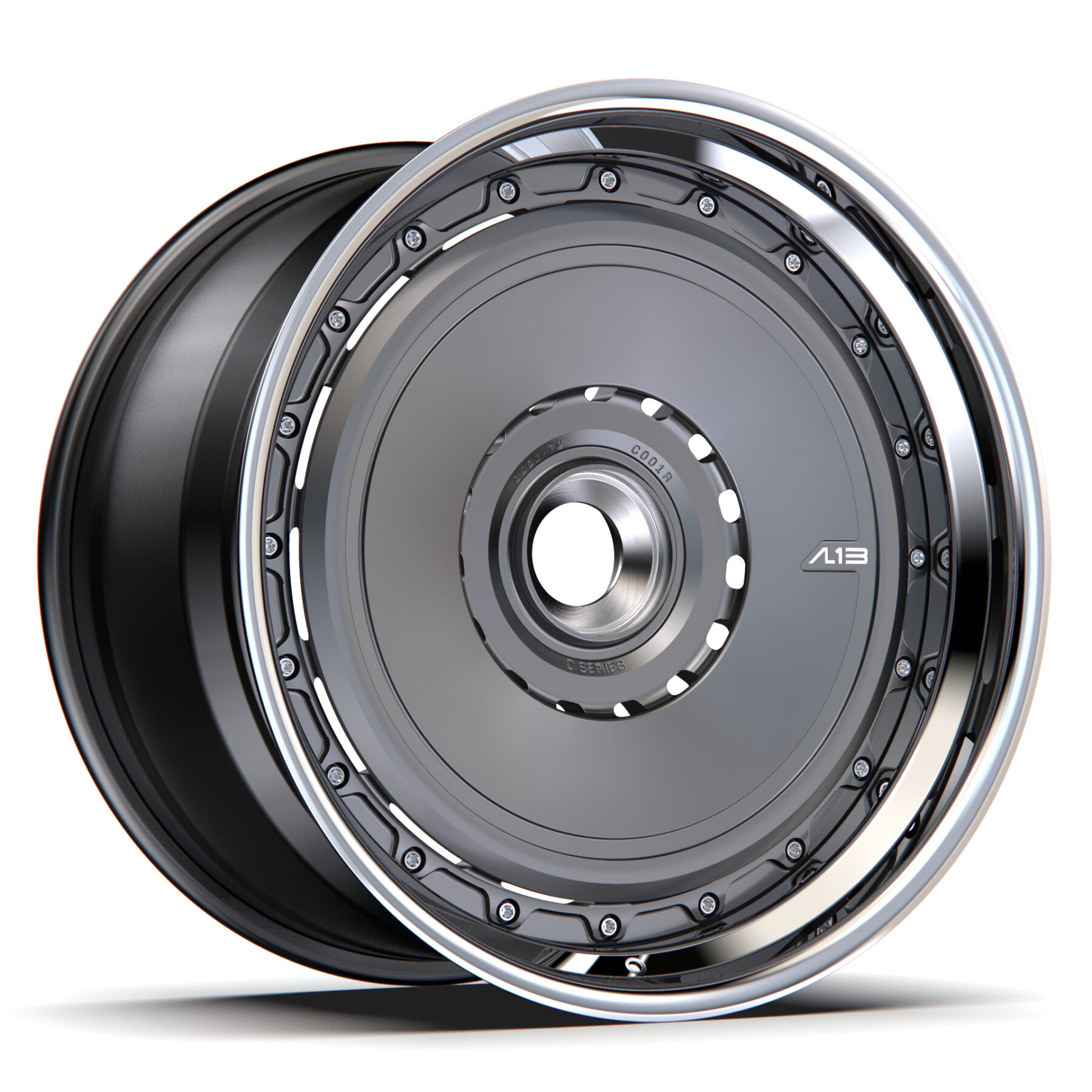 Felga AL13 Wheels C001R – 3-częściowa Center lock