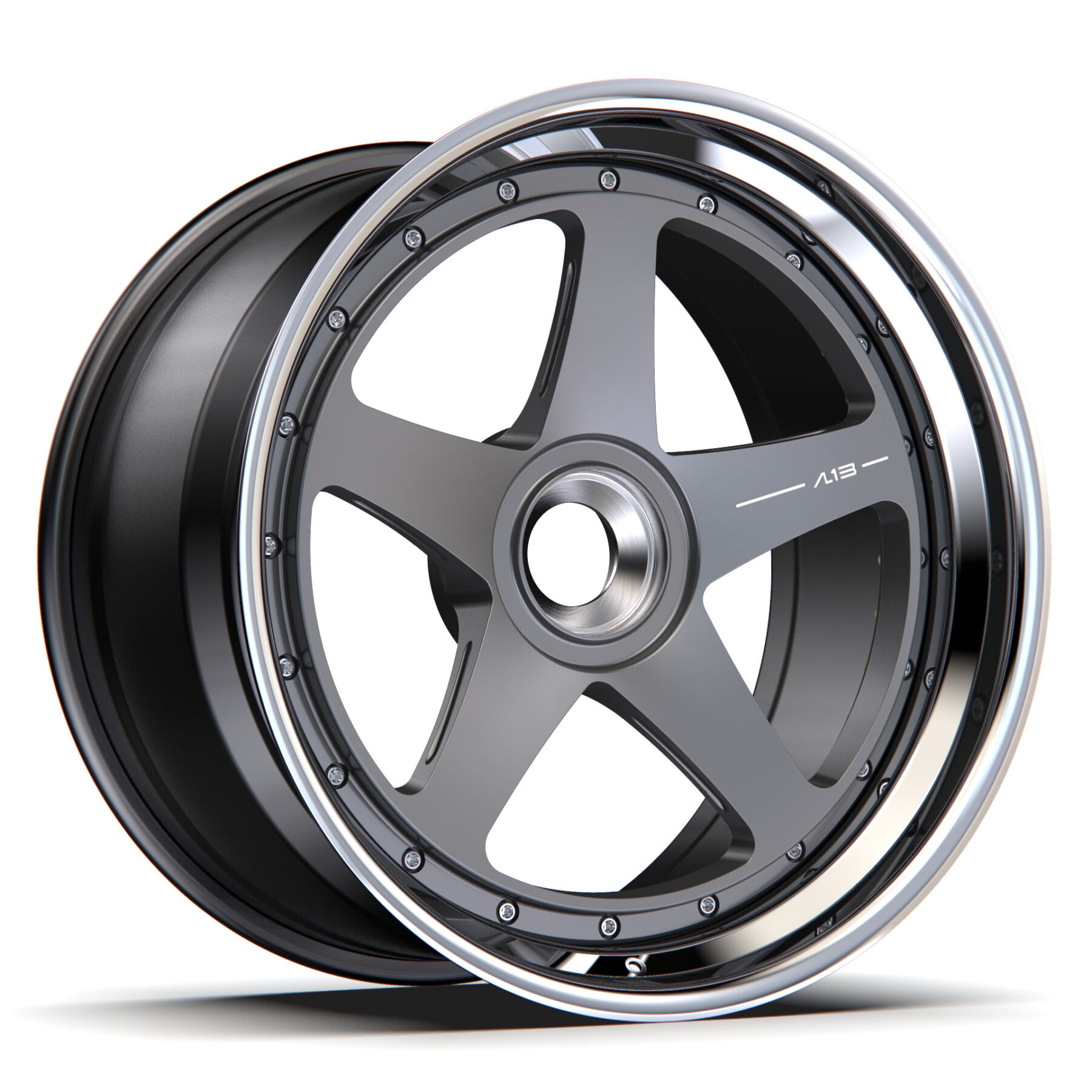 Felga AL13 Wheels C005R – 3-częściowa Center lock