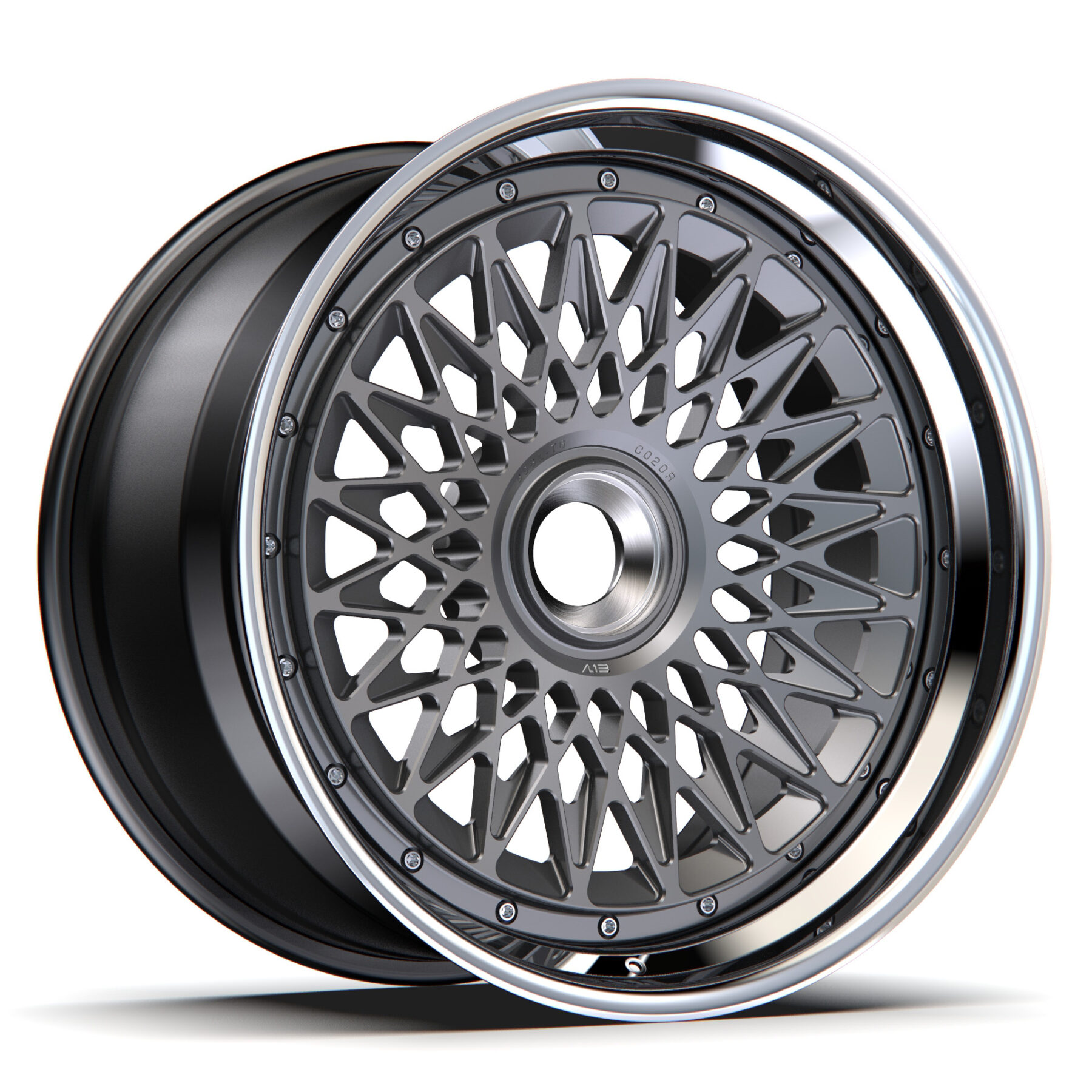 Felga AL13 Wheels C025R – 3-częściowa Center lock