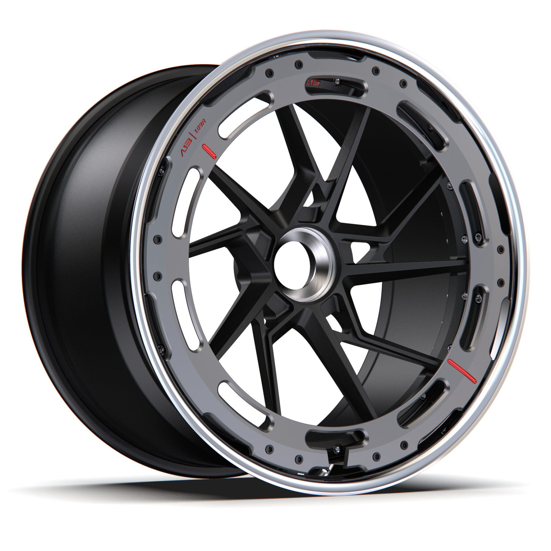 Felga AL13 Wheels D001-109R – 3-częściowa Center lock