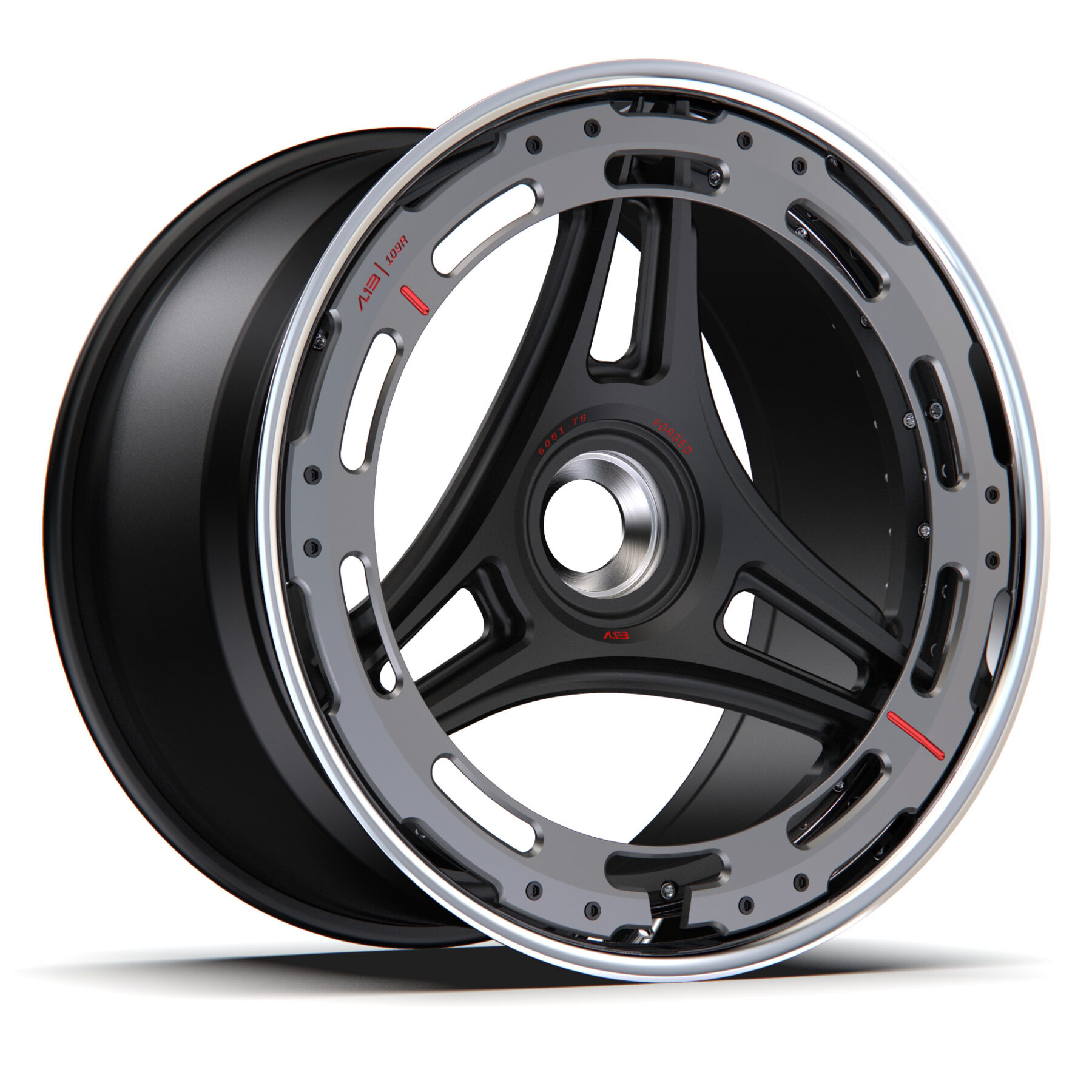 Felga AL13 Wheels R35-109R – 3-częściowa Center lock