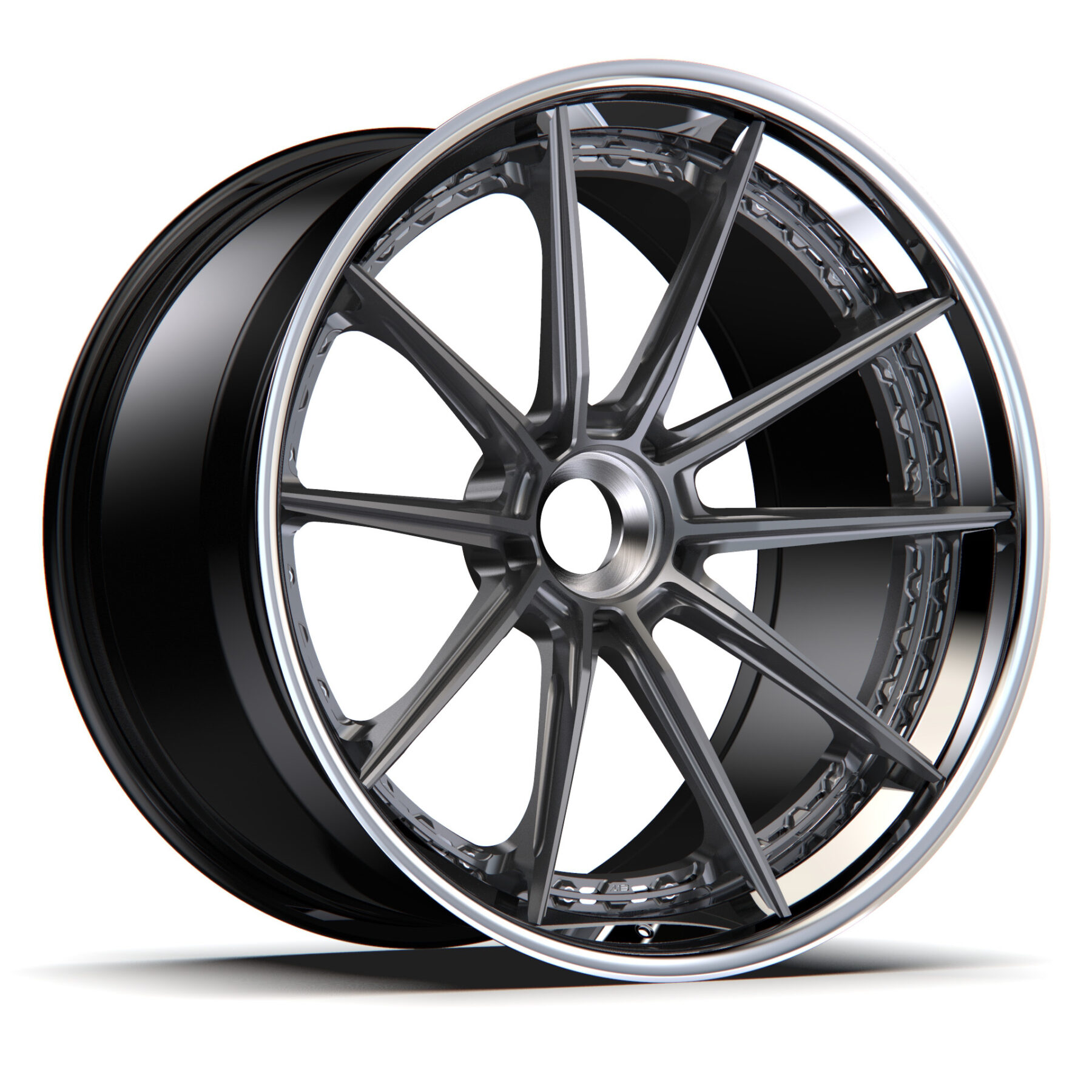 Felga AL13 Wheels RS10 – 3-częściowa Center lock