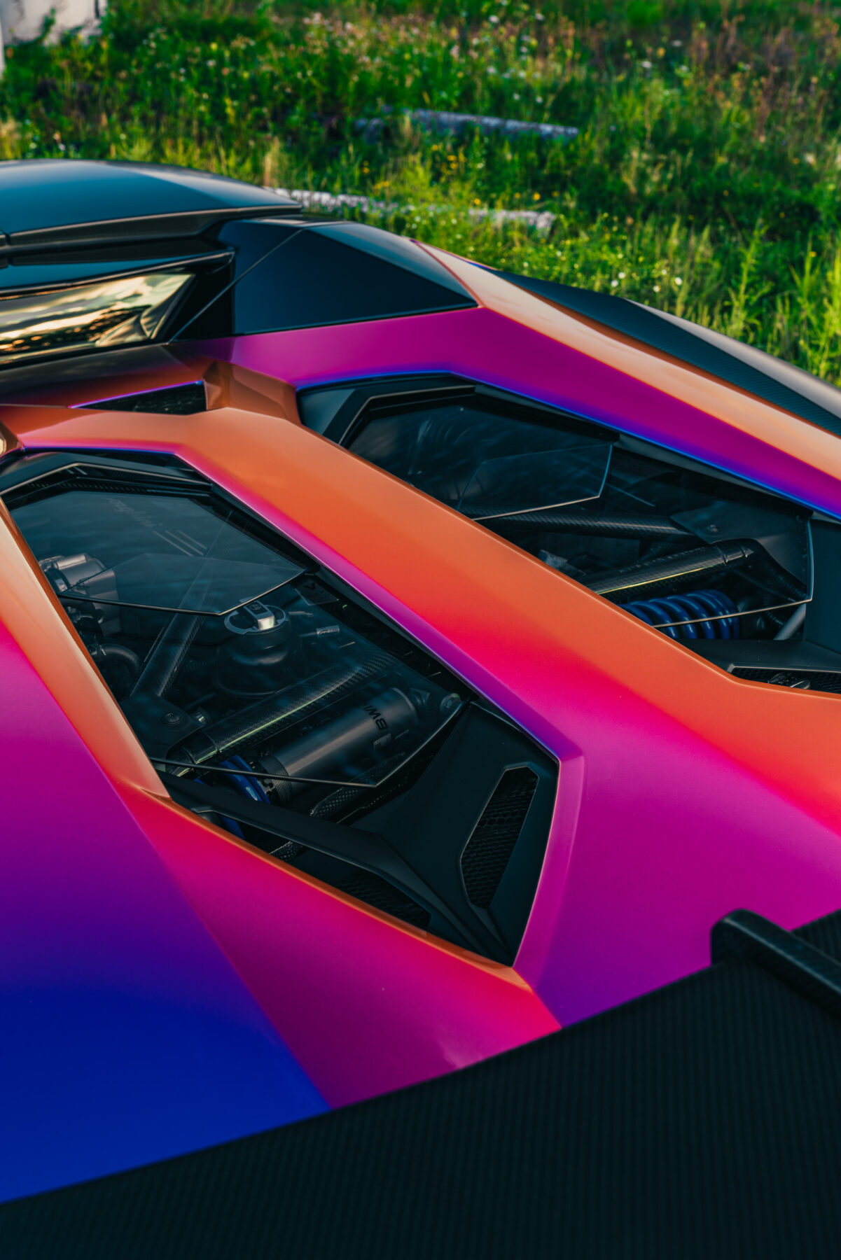 Lamborghini Aventador SV na felgach AL13 Wheels C020