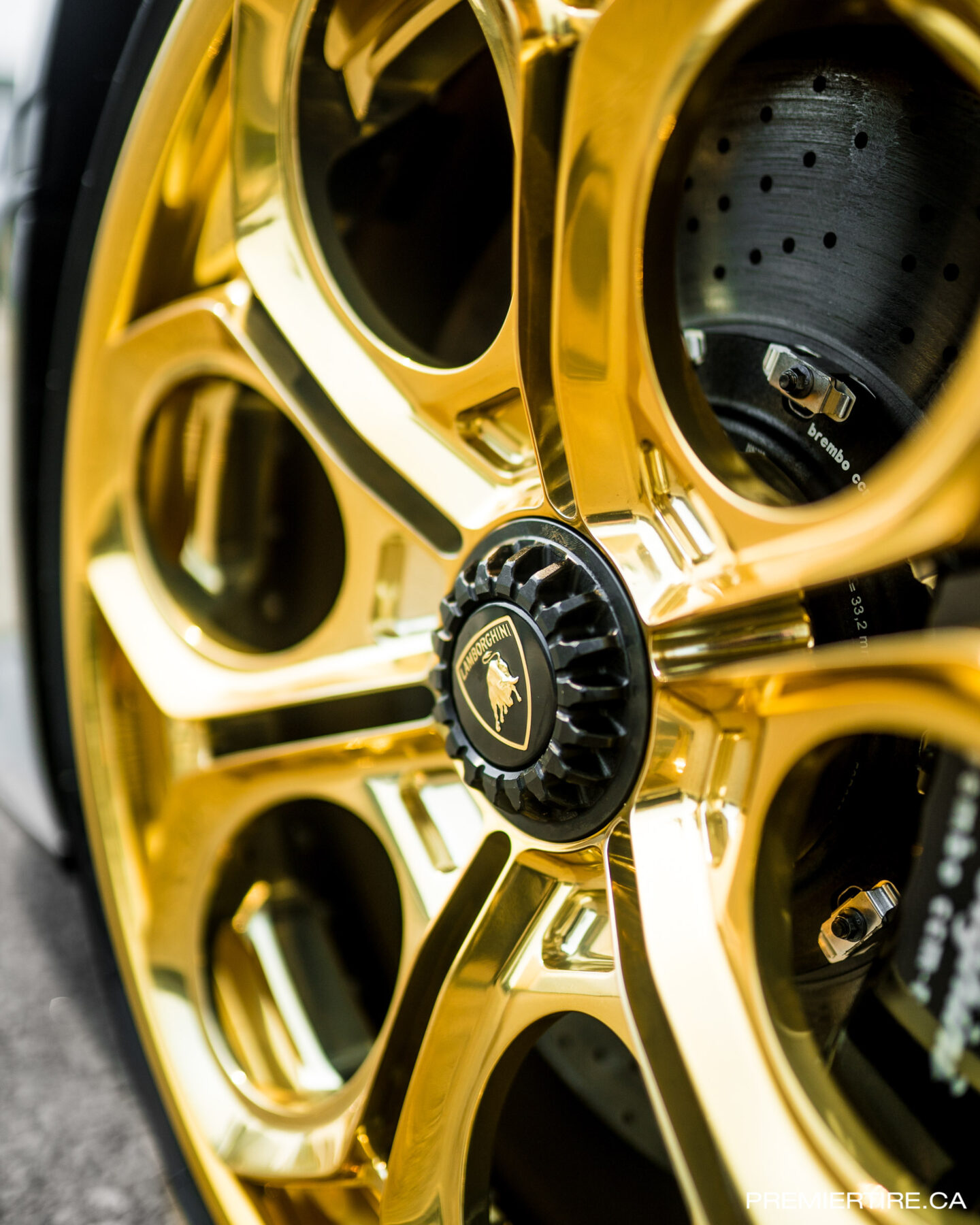 Lamborghini Huracan STO na felgach AL13 Wheels R110