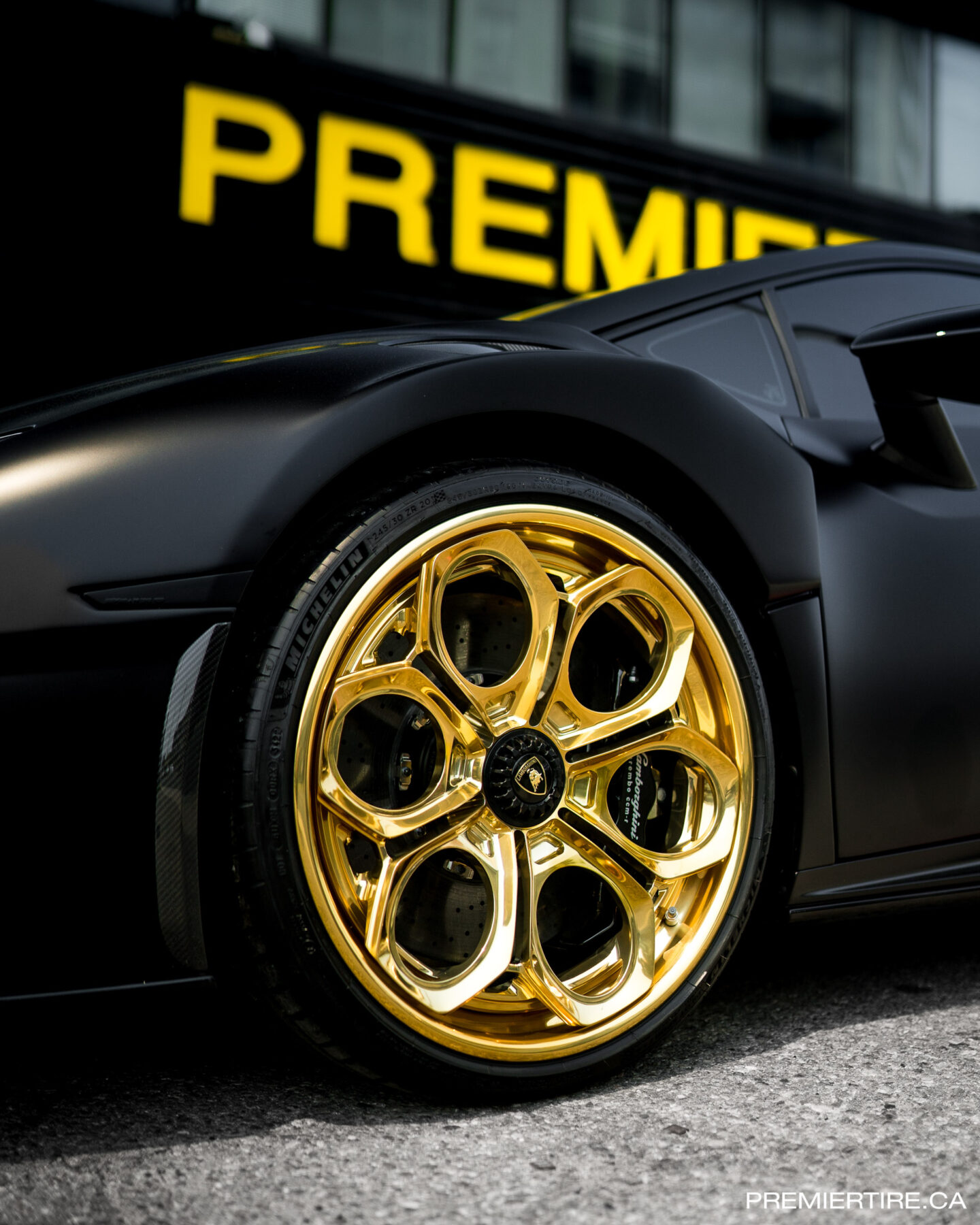 Lamborghini Huracan STO na felgach AL13 Wheels R110