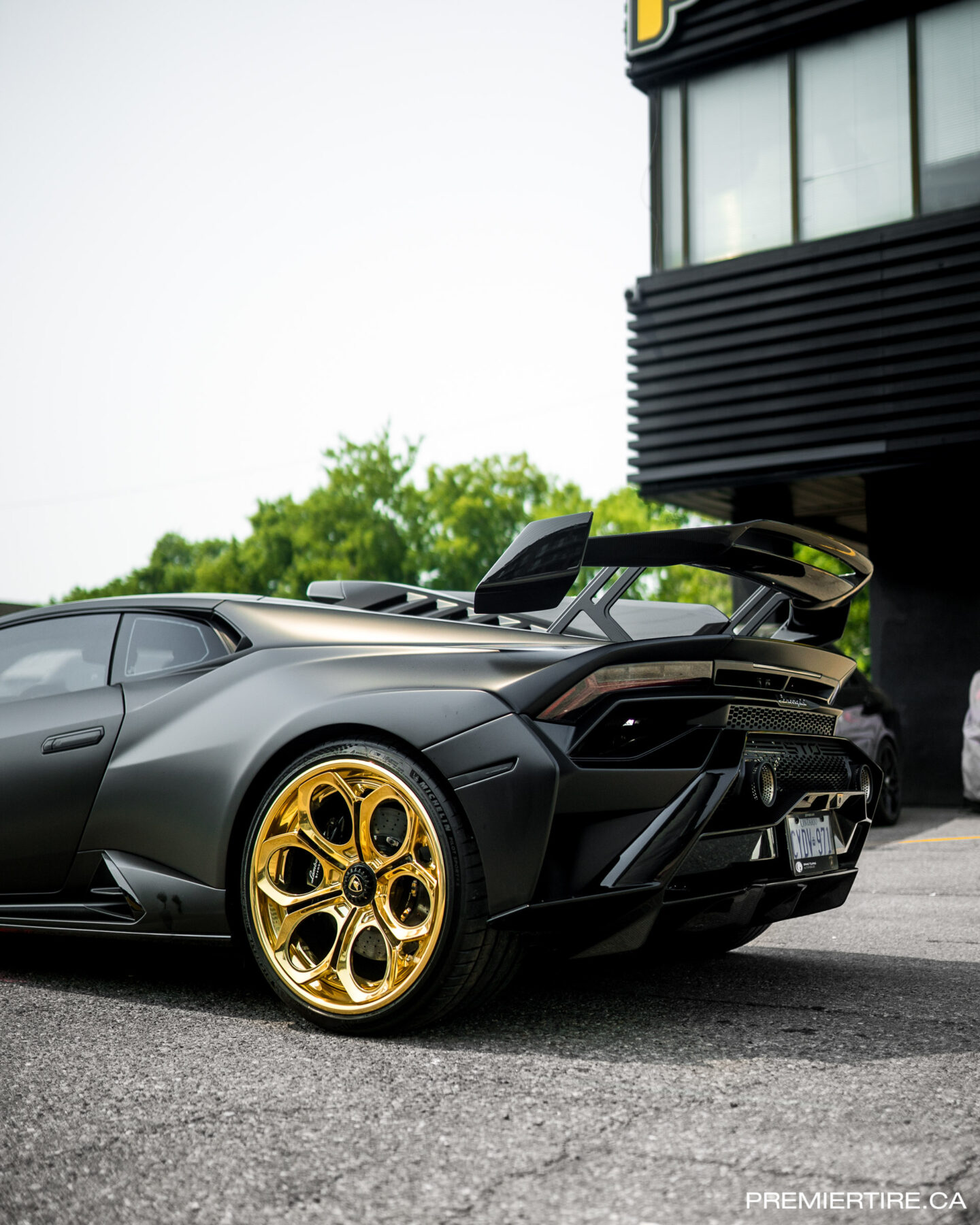 Lamborghini Huracan STO na felgach AL13 Wheels R110
