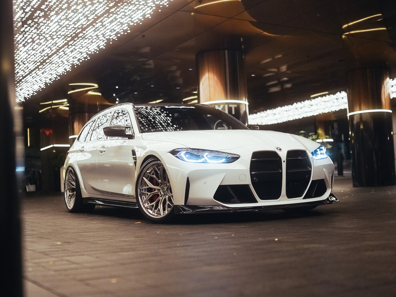 BMW M3 Touring na felgach AL13 Wheels R80